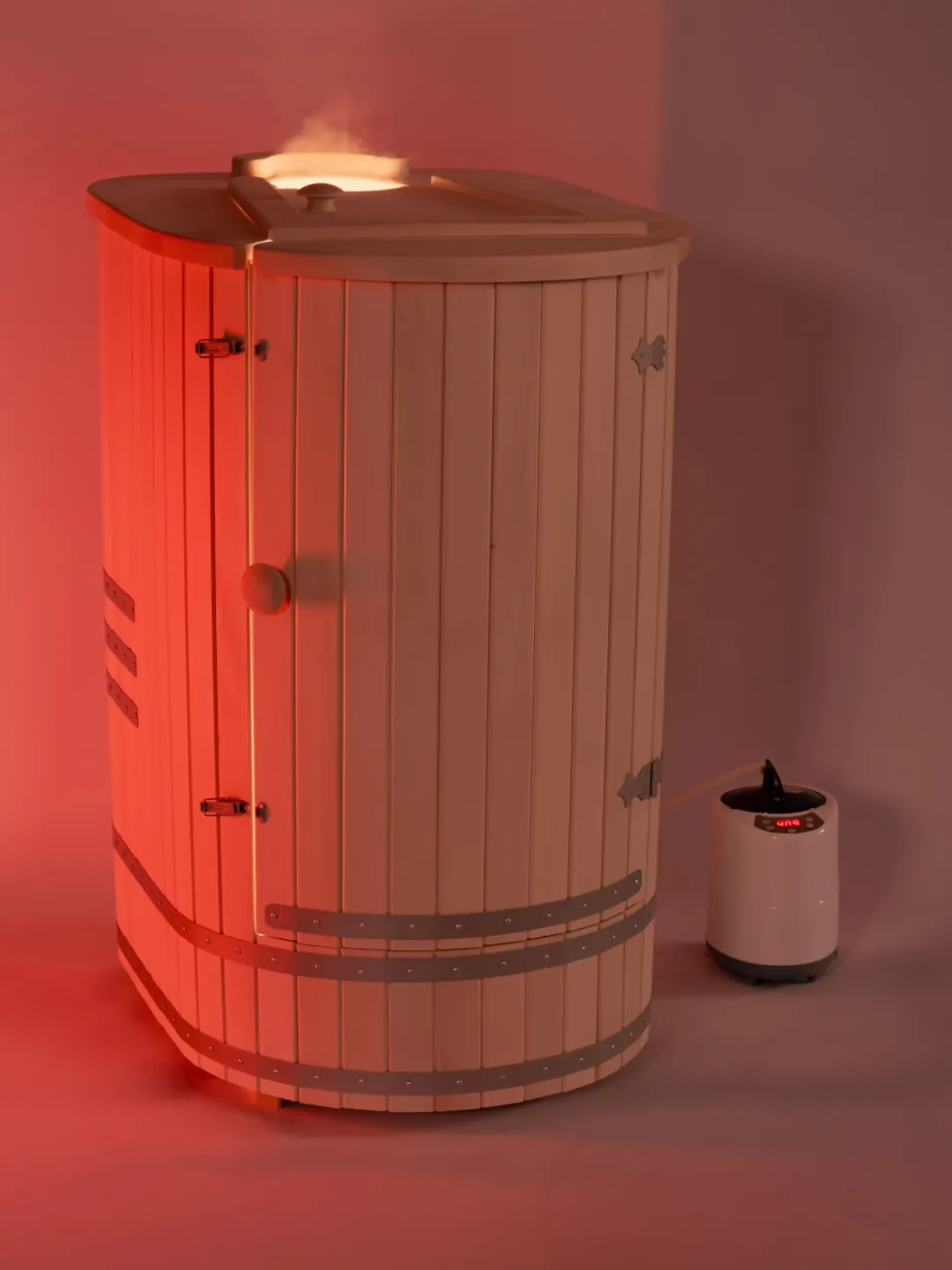 Fitosauna Compact z drewna lipowego + generator pary 2000W