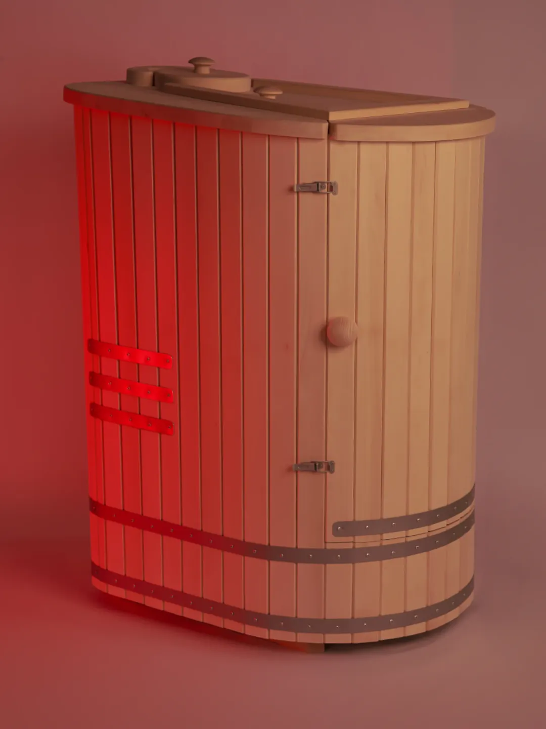 Fitosauna XL z drewna lipowego + generator pary 2000W