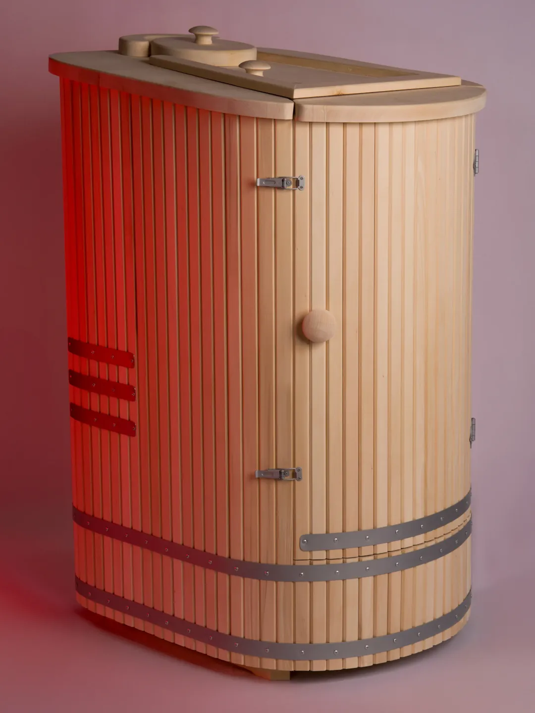 Fitosauna Masywna z drewna lipowego + generator pary 2000W