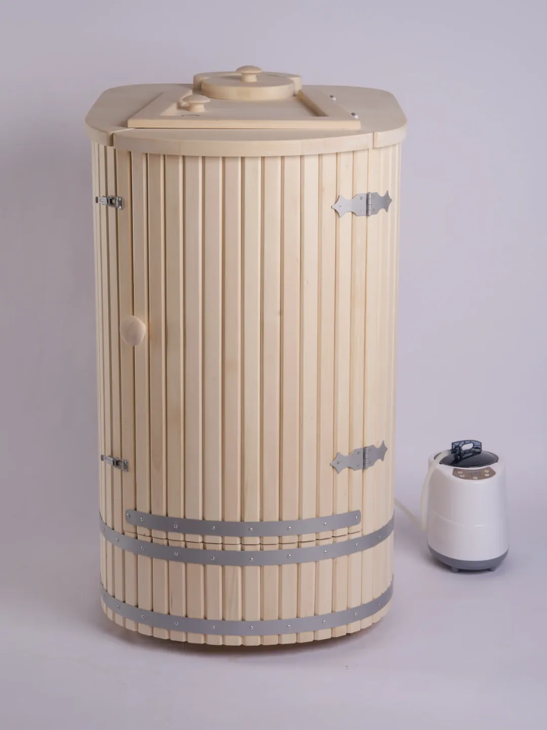 Fitosauna Slim z drewna lipowego + generator pary 2000W