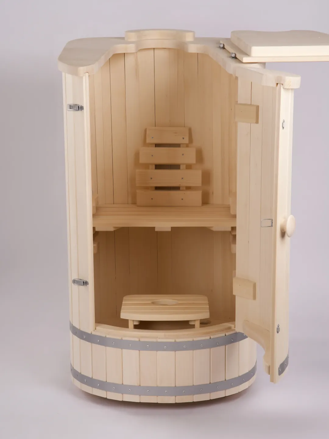 Fitosauna Compact z drewna lipowego + generator pary 2000W