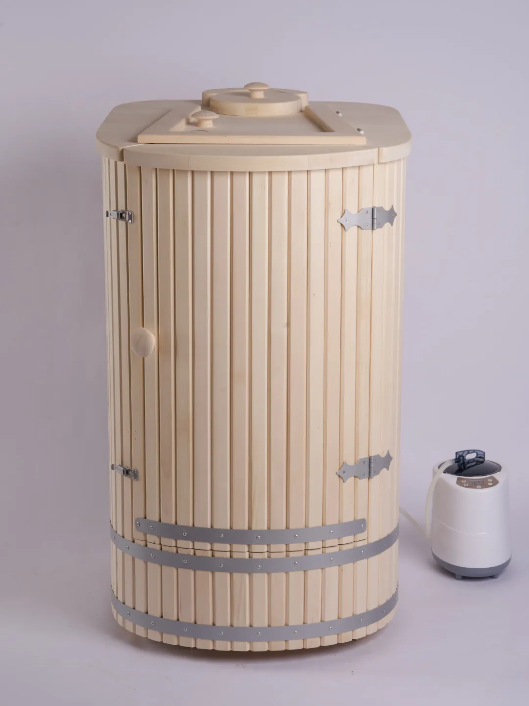 Fitosauna Masywna z drewna lipowego + generator pary 2000W