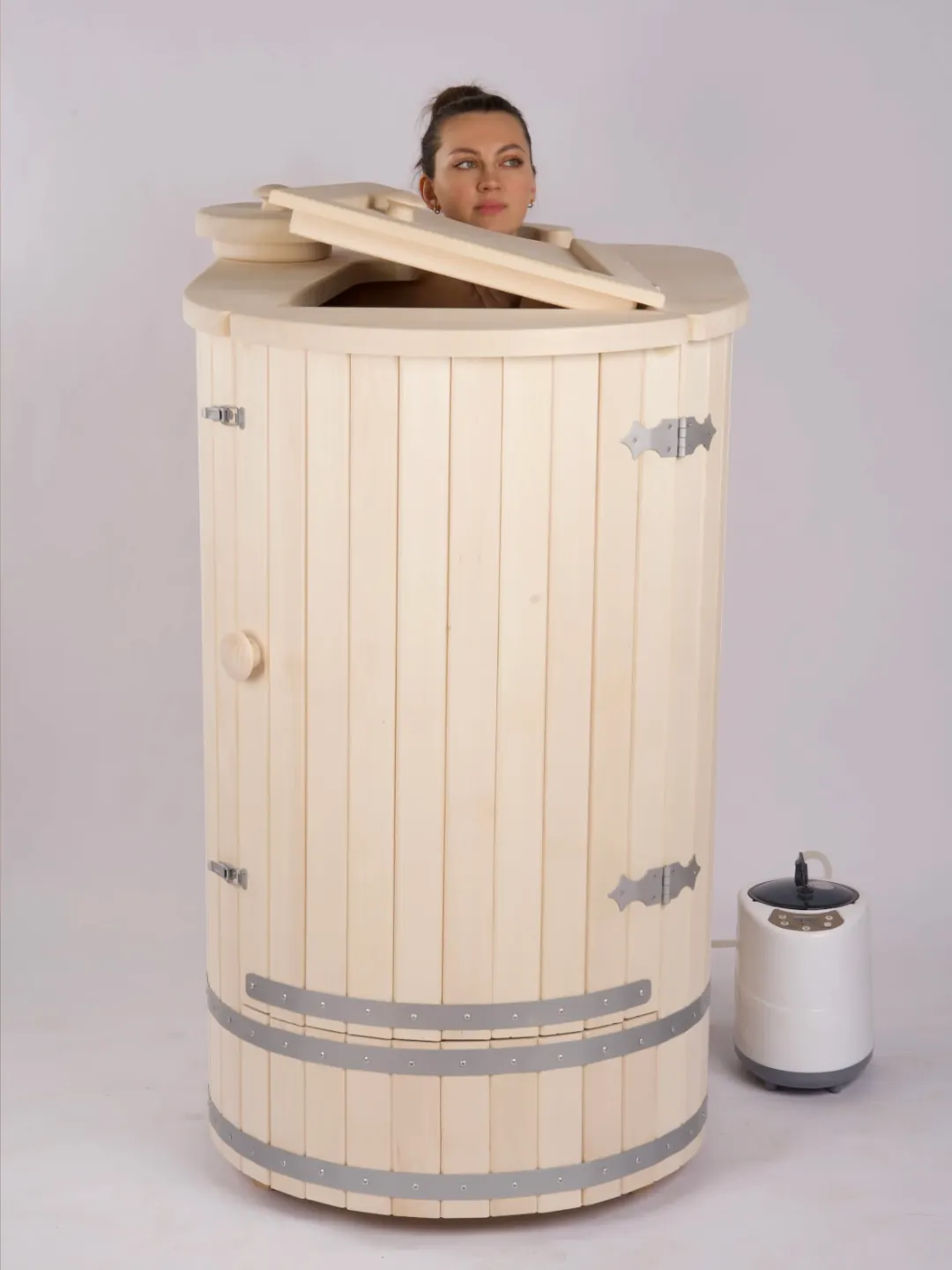 Fitosauna XL z drewna lipowego + generator pary 2000W