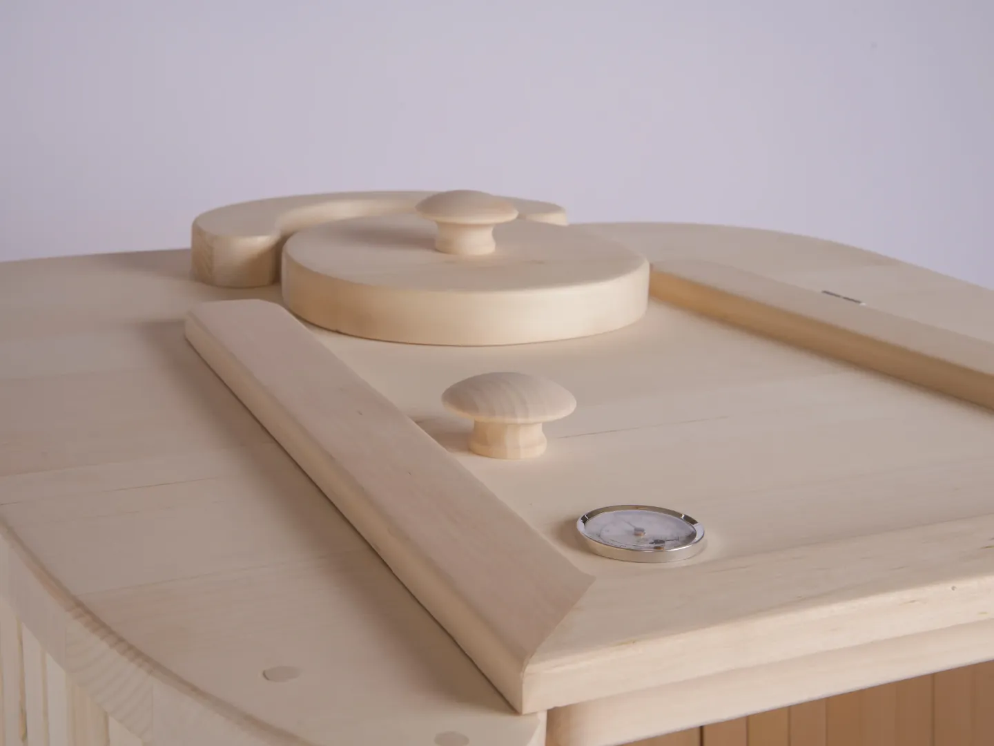 Fitosauna Compact z drewna lipowego + generator pary 2000W - obrazek 8